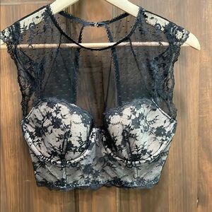 Victoria's Secret Black Lace Bra